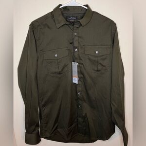 Kohl's Dark Green Men's Shirt Jacket